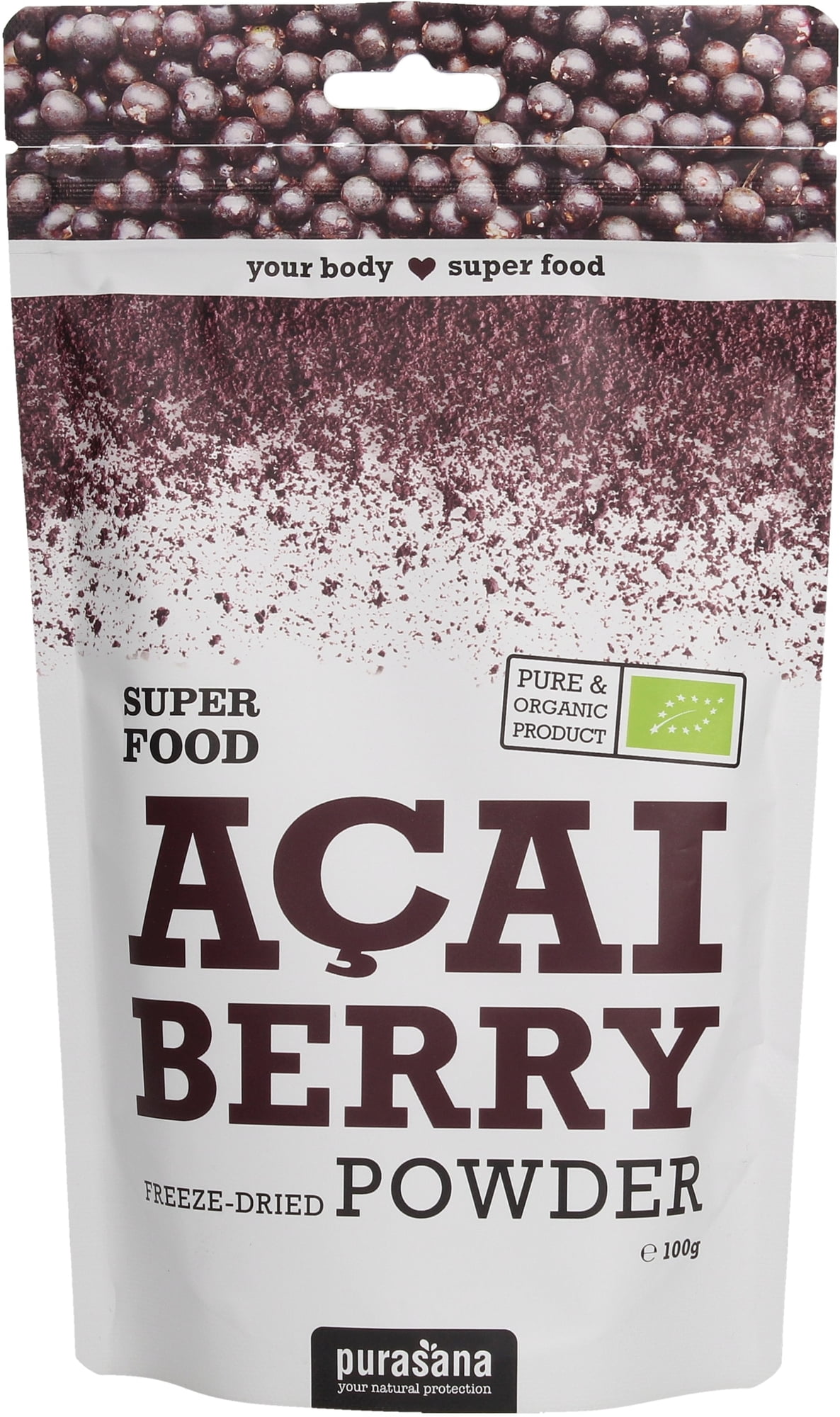 PURASANA ACAI BERRY PWD SF BIO 100GR