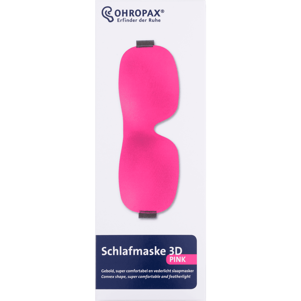 OHROPAX SLAAPMASKER ROZE 1ST