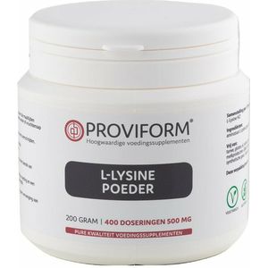 PROVIFORM L-LYSINE POEDER HCL 200GR
