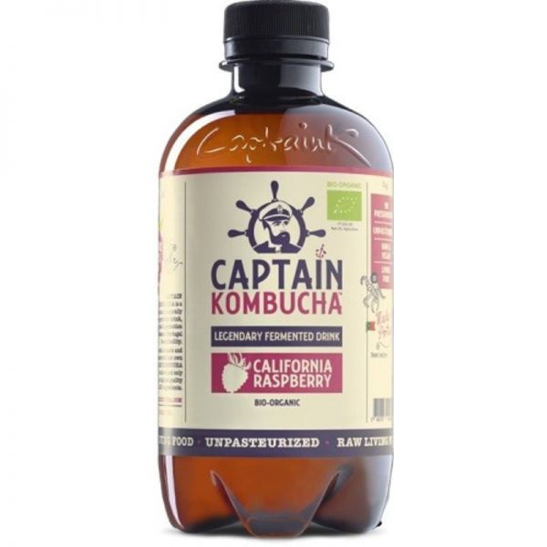 CAPTAIN KOMBUCHA RASPBERRYBIO 400ML
