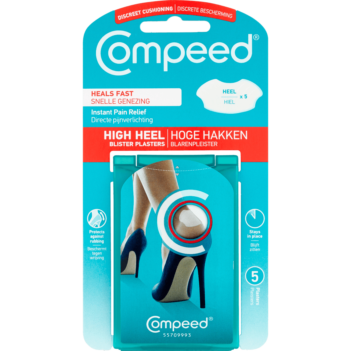 COMPEED BLARENPLEISTER HAKKEN- 5ST