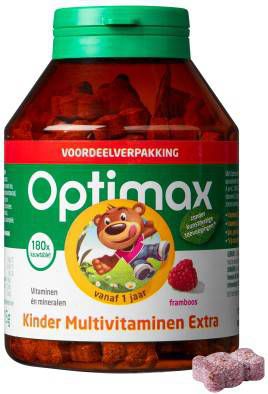 OPTIMAX KINDER MULTI FRAMBOOS- 180ST