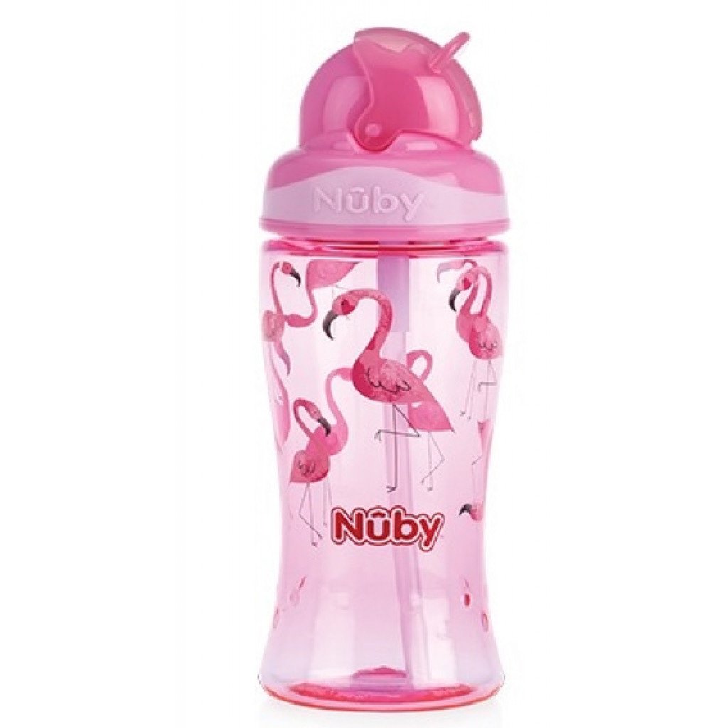 NUBY FLIP IT TRITAN BEKER ROZE 360ML