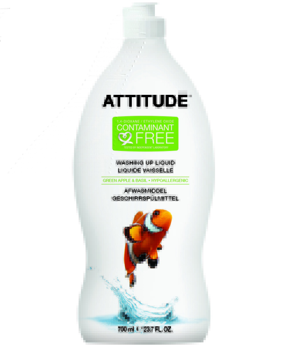 ATTITUDE AFWASMIDDEL CITRUS 700ML