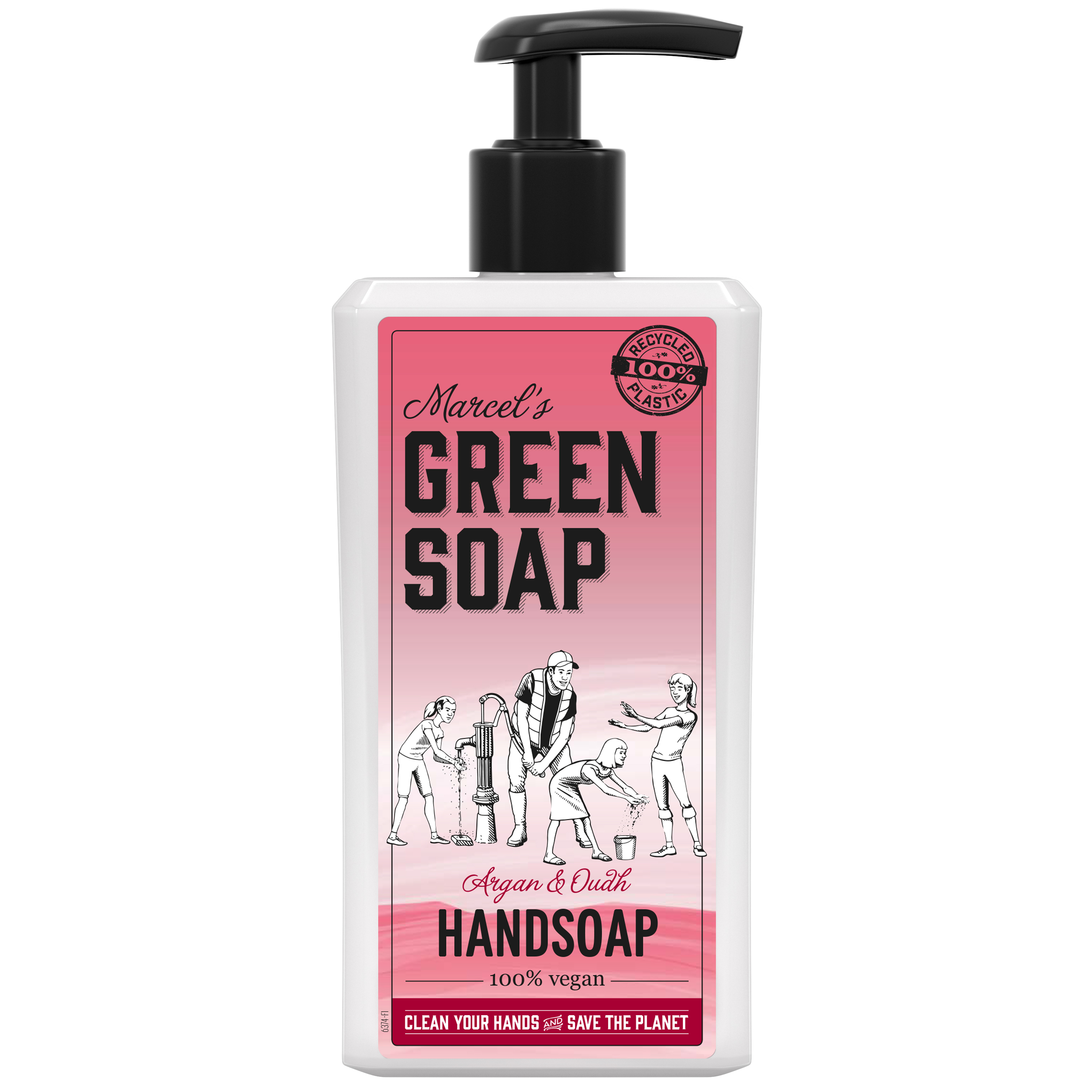 GREEN SOAP HZ ARGAN OUDH POMP 500ML