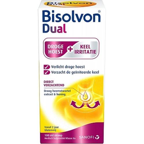 BISOLVON DUAL DROGE HOEST 100ML