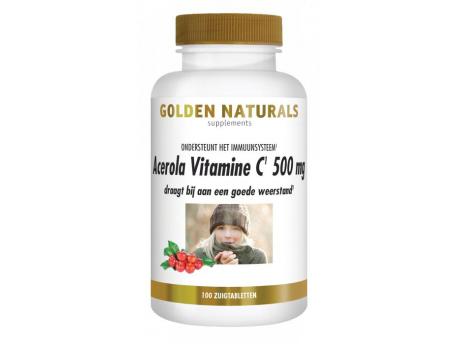 GOLDEN NATURALS ACEROLA VIT C 100TB