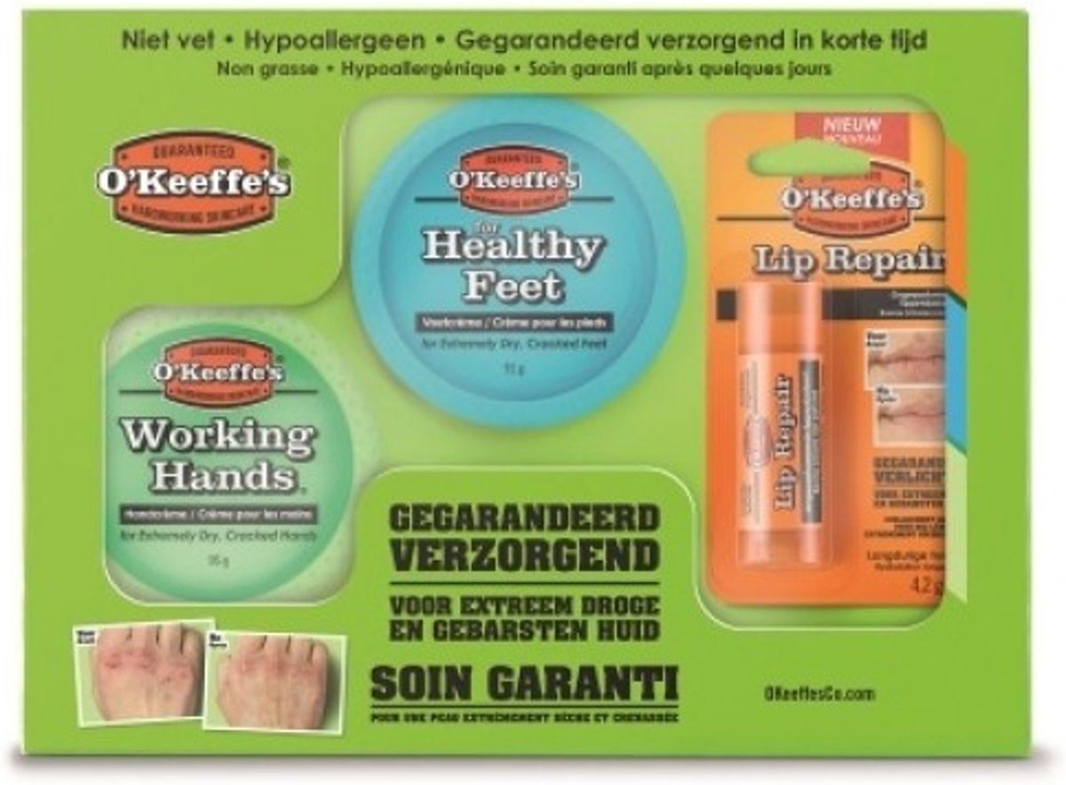 OKEEFFES SKIN CARE MULTIPACK- 3ST
