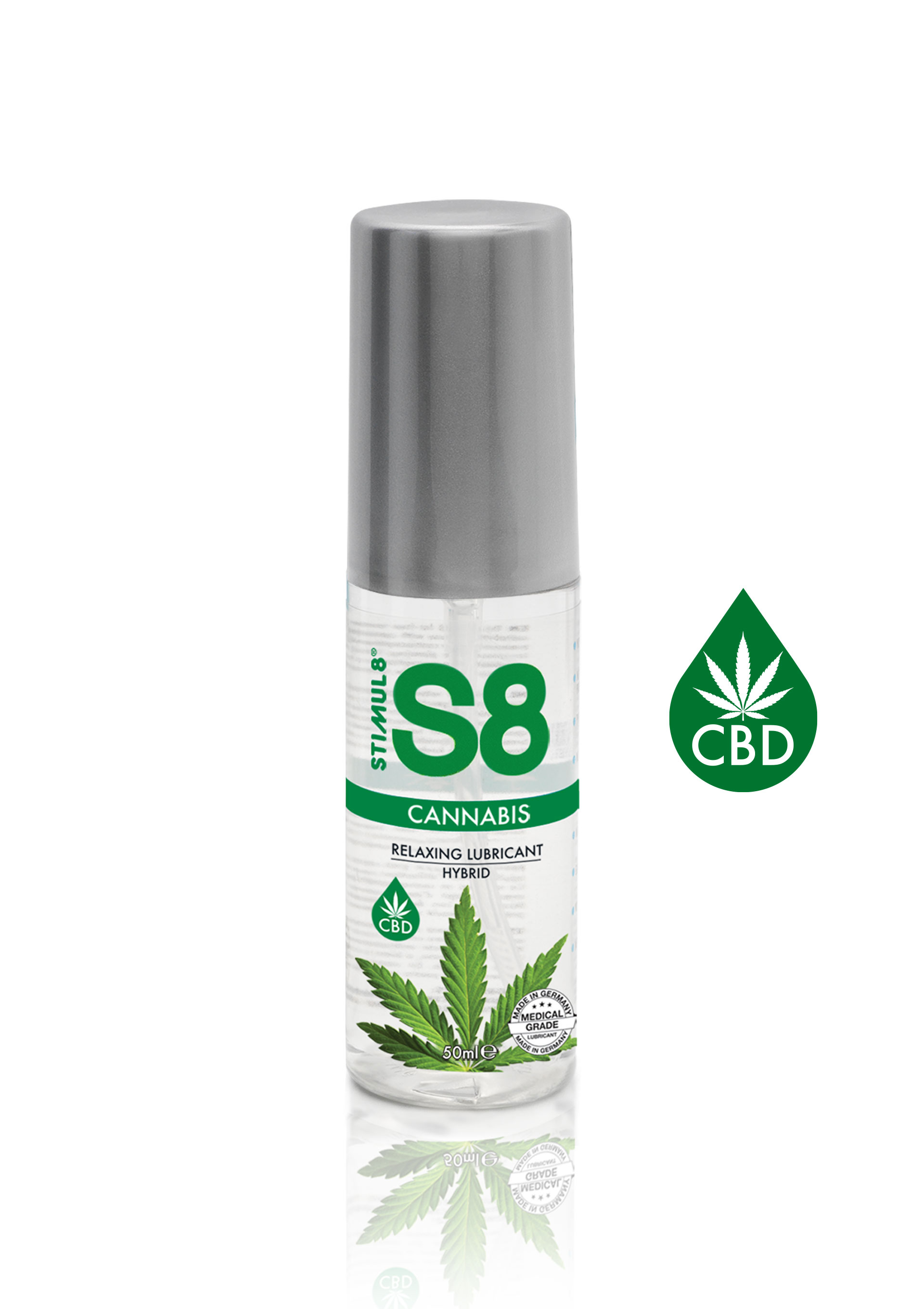 ERO STIMUL8 S8 CANNABIS LUBE 50ML