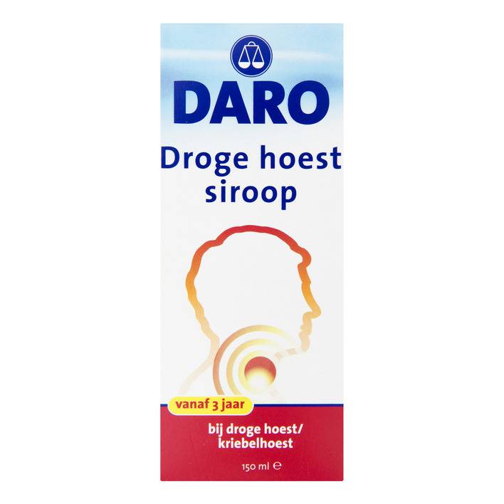 DARO DROGE HOEST SIROOP 150ML