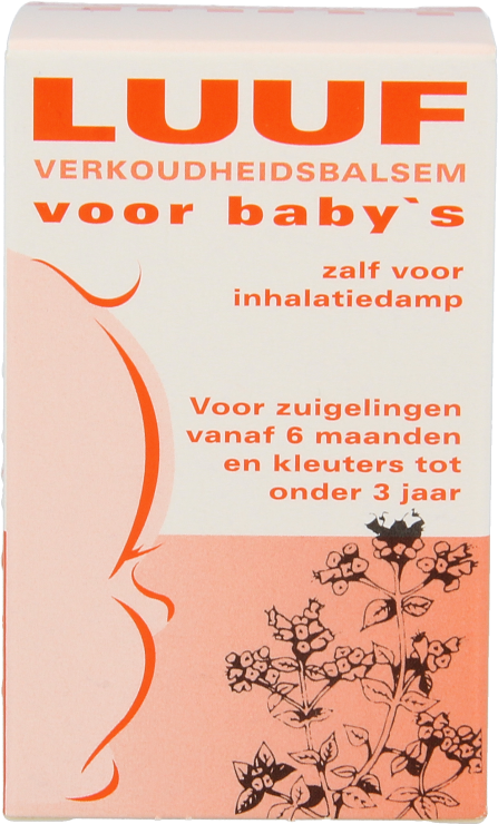 LUUF VERKOUDH BALM BABY ORANJE 30GR