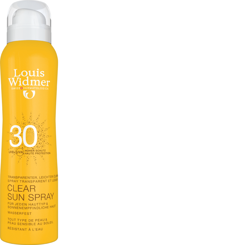 WIDMER CLEAR SUN SPRAY 30 125ML