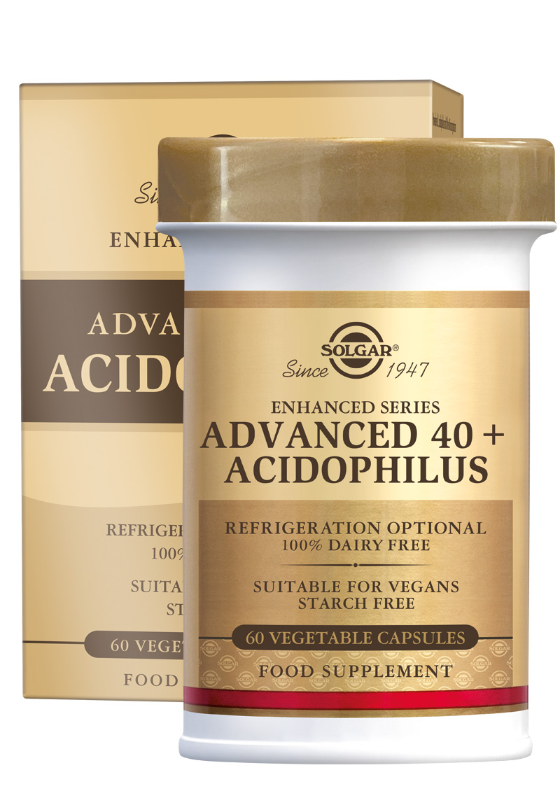 Solgar Advanced 40+ Acidophilus (60 stuks)