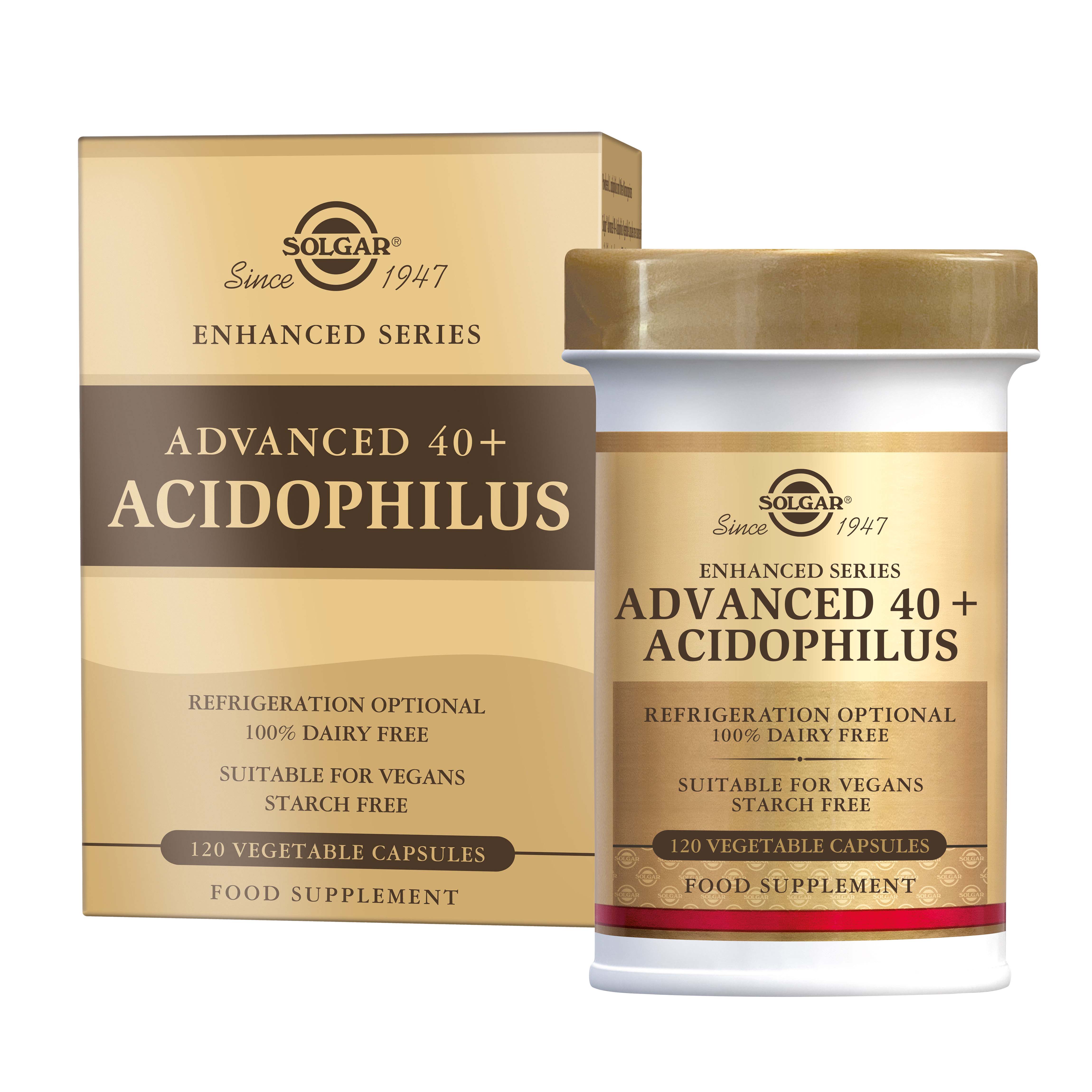 Solgar Advanced 40+ Acidophilus (120 stuks)