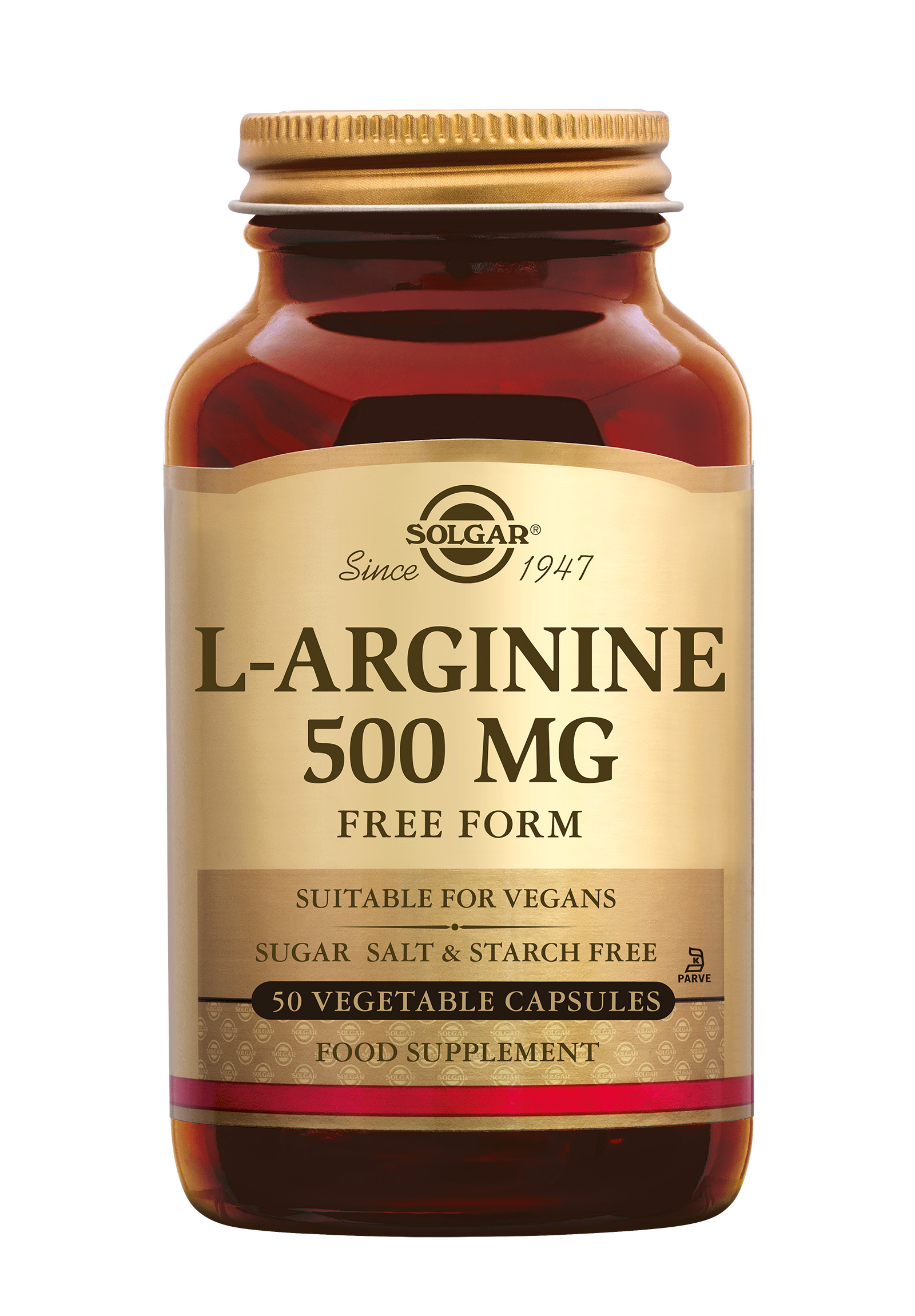 Solgar L-Arginine 500 mg (50 stuks)