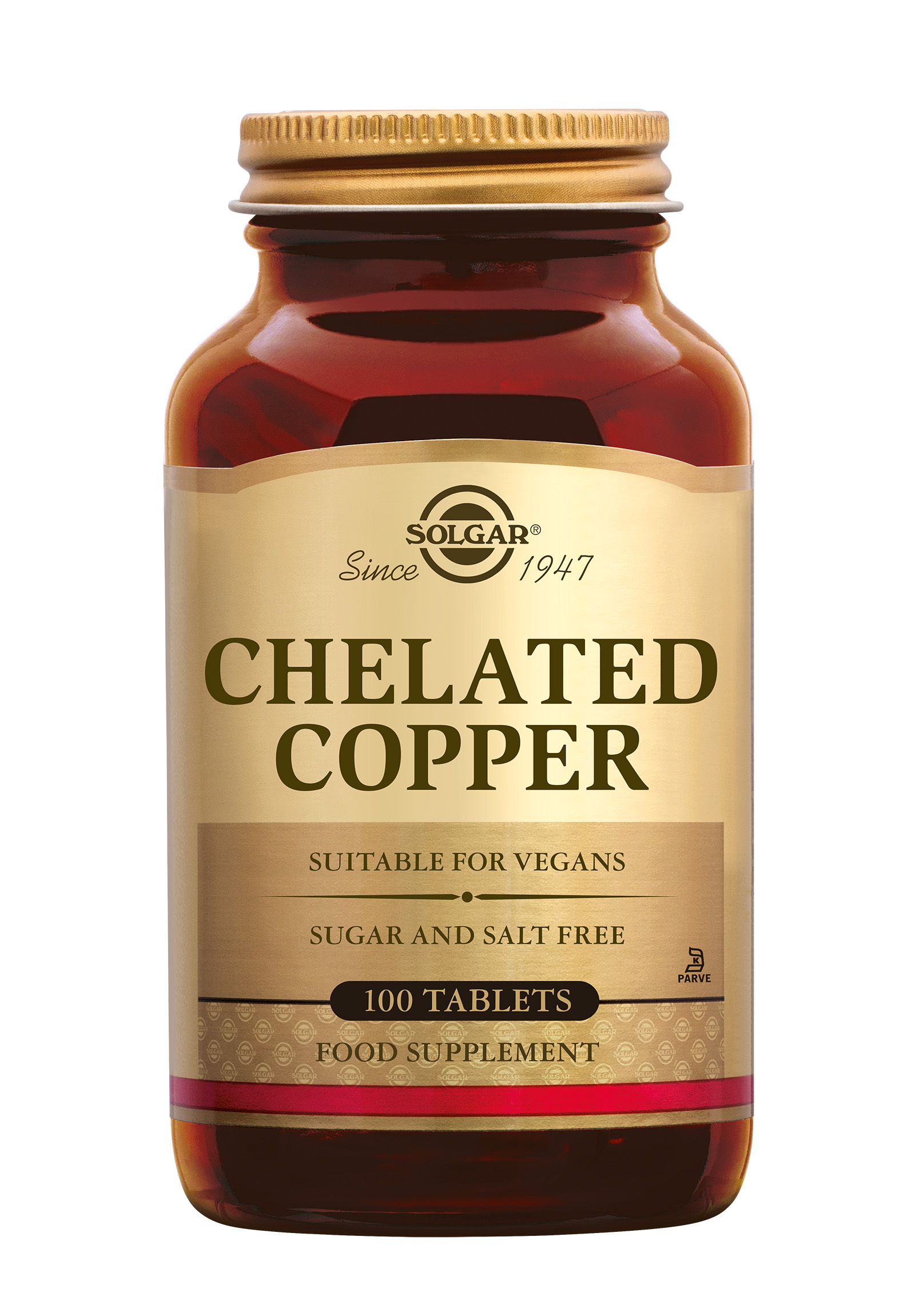 Solgar Chelated Copper (100 stuks)