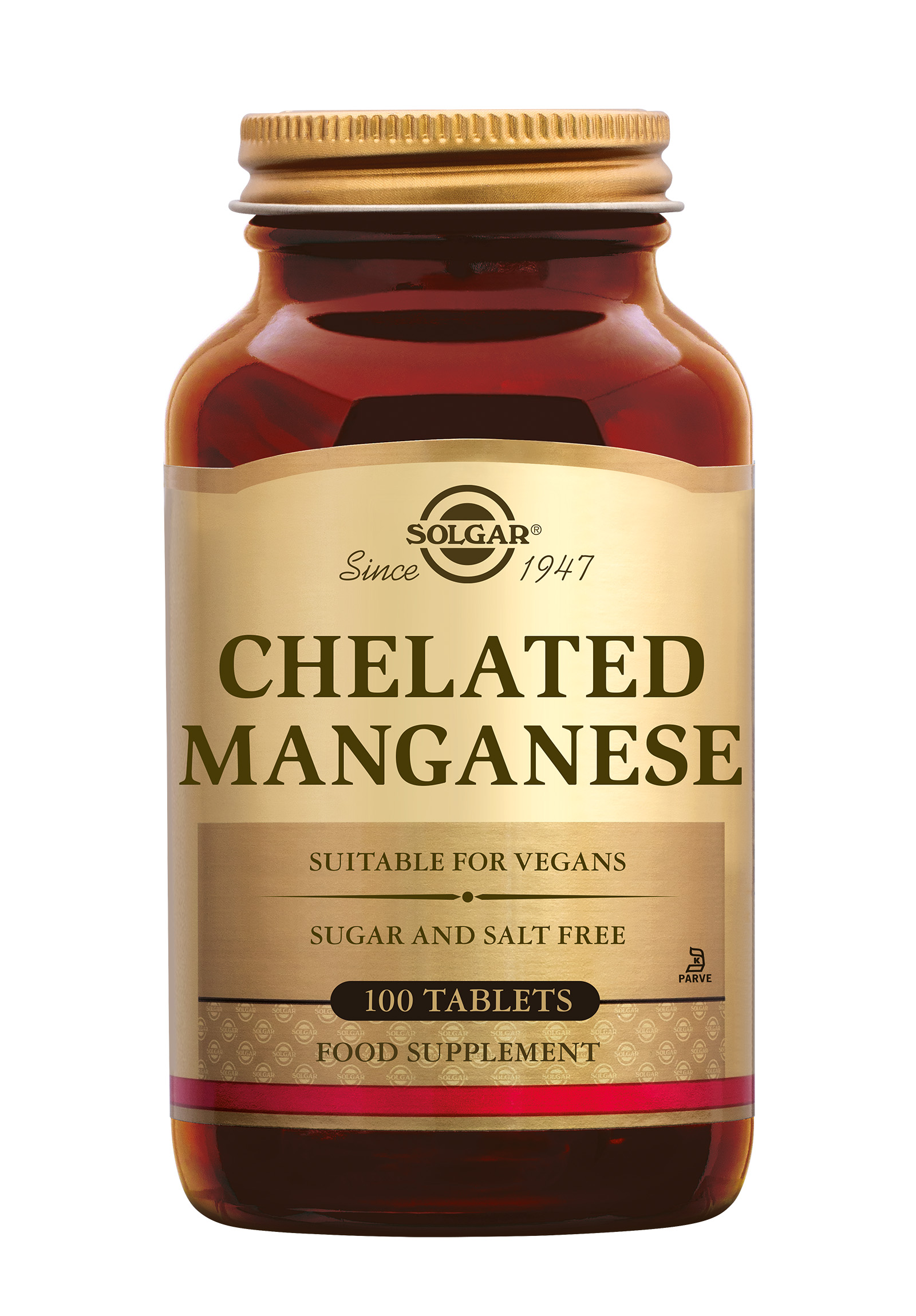 Solgar Chelated Manganese (100 stuks)