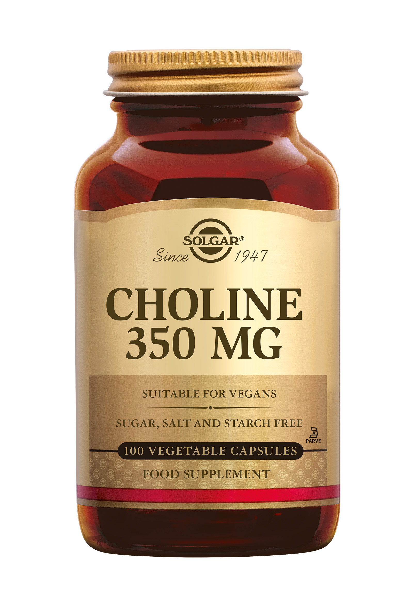 Solgar Choline 350 mg (100 stuks)