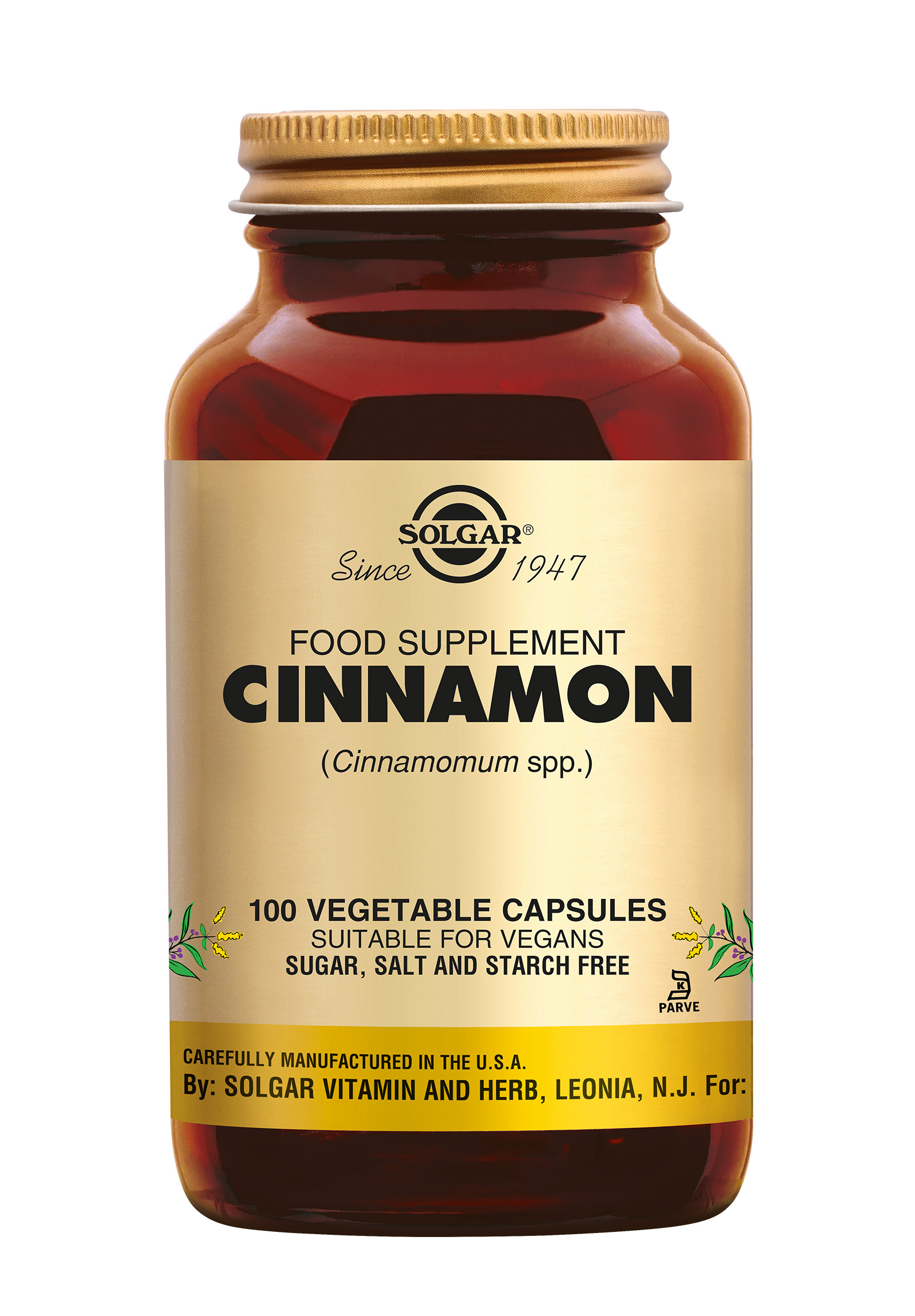 Solgar Cinnamon (100 stuks)