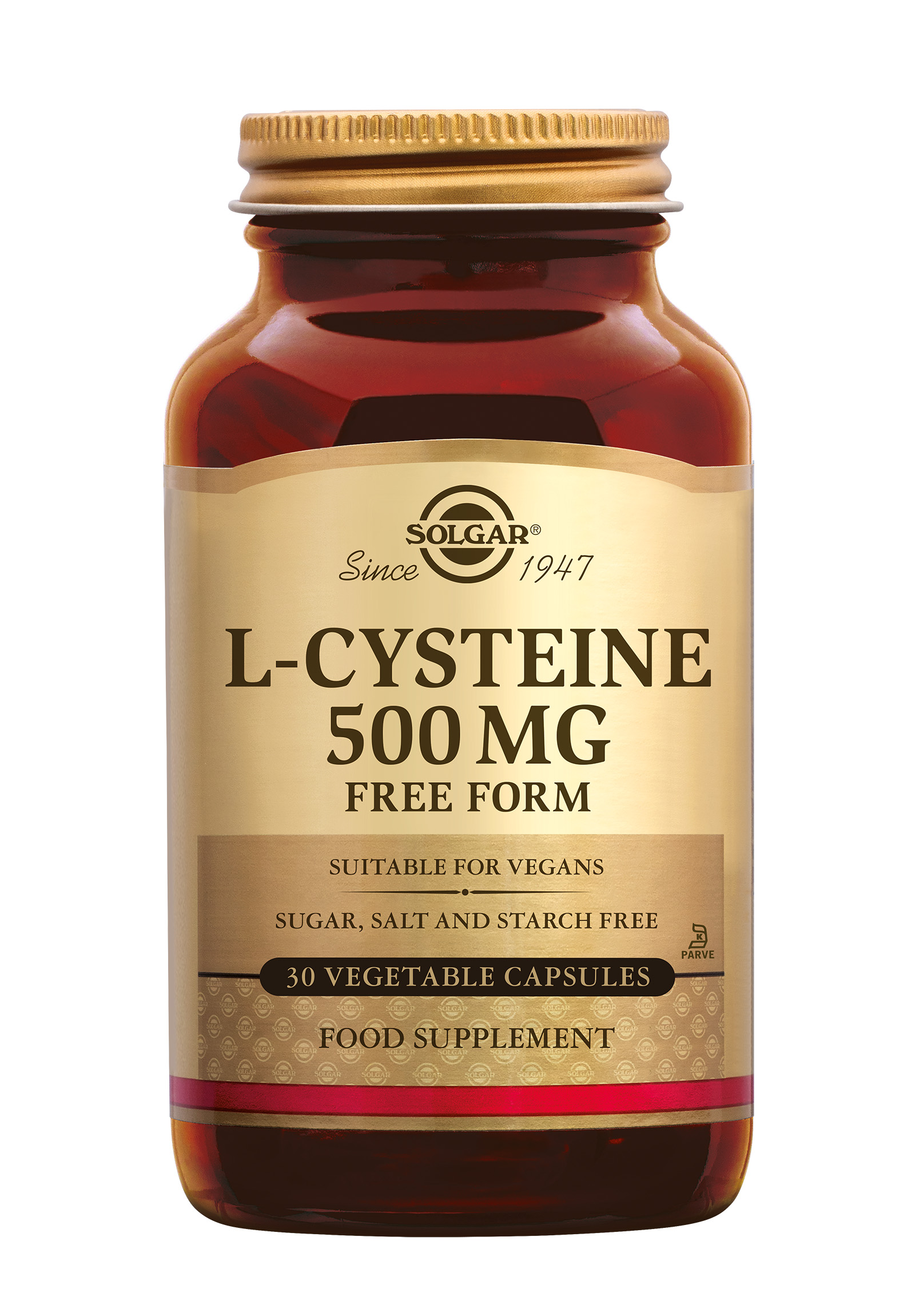 Solgar L-Cysteine 500 mg (30 stuks)