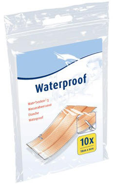 SANAPL WONDPLST WATERPR 10X6CM 10ST