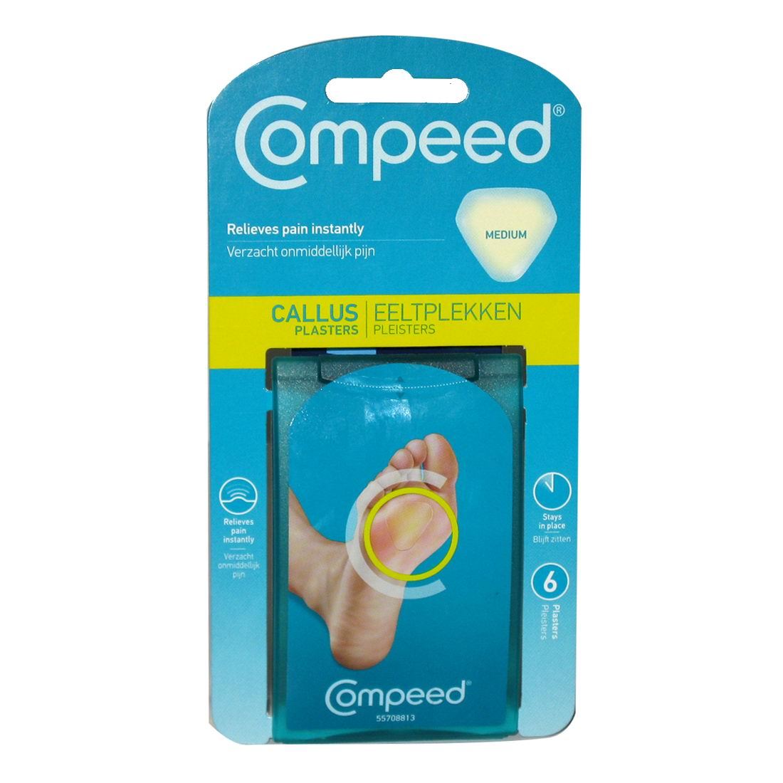 COMPEED EELTPLEISTER MEDIUM 6ST