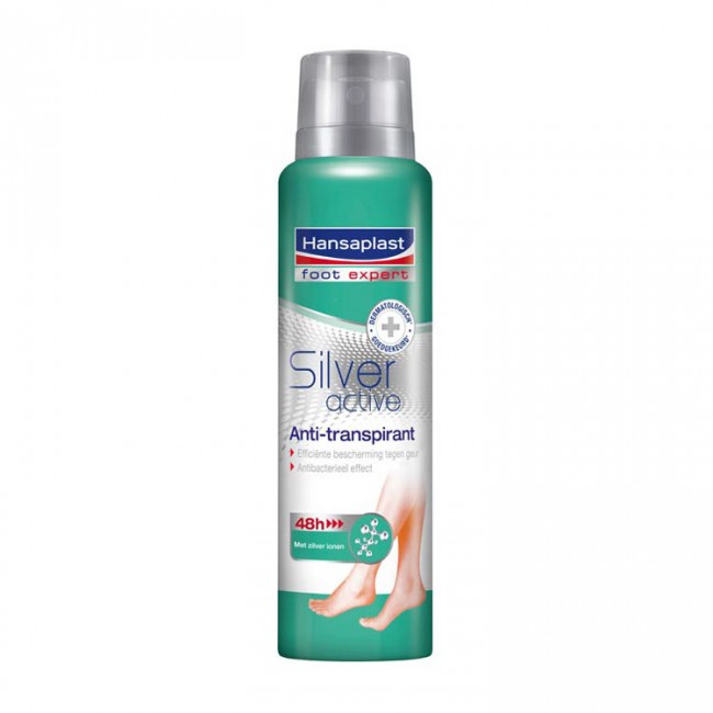 HANSA VOETEN DEO SILVER ACTIVE 150ML