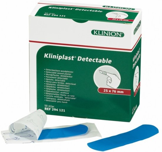 KLINIPLAST DETECTPLEISTER BLAU 50ST