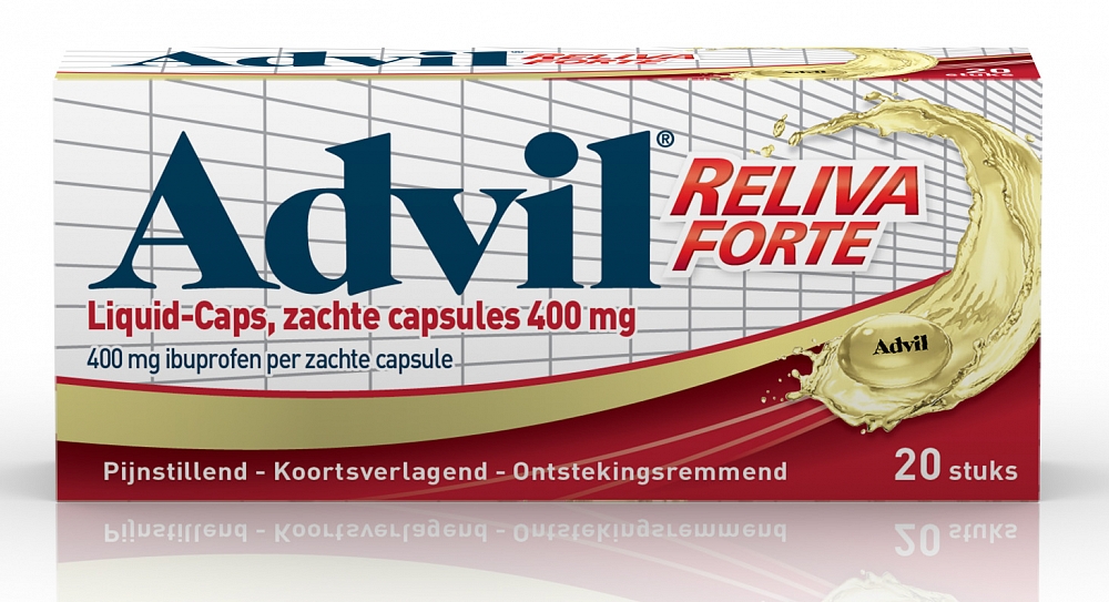 ADVIL RELIV LIQ 400MG IBU# UAD 20CP