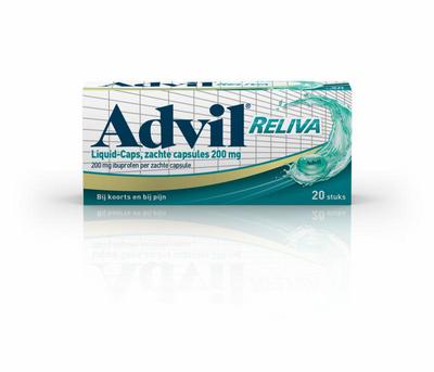 ADVIL RELIV LIQ 200MG IBU# UAD 20CP