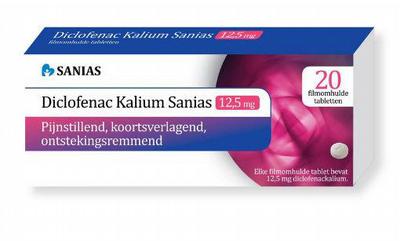 SANIAS DICLOFEN KAL 12,5GR UAD 20ST