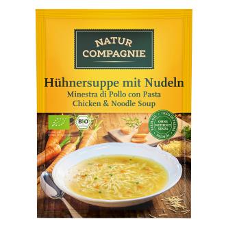 NATUR COMPAG KIPPENSOEP BIO 40GR