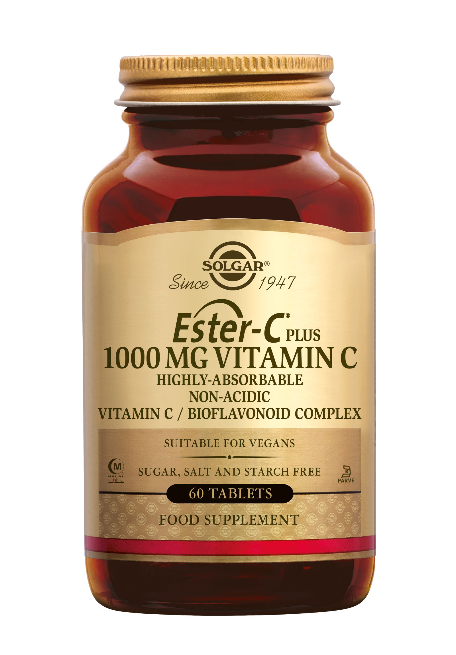 Solgar Ester-C® Plus 1000 mg (60 stuks)