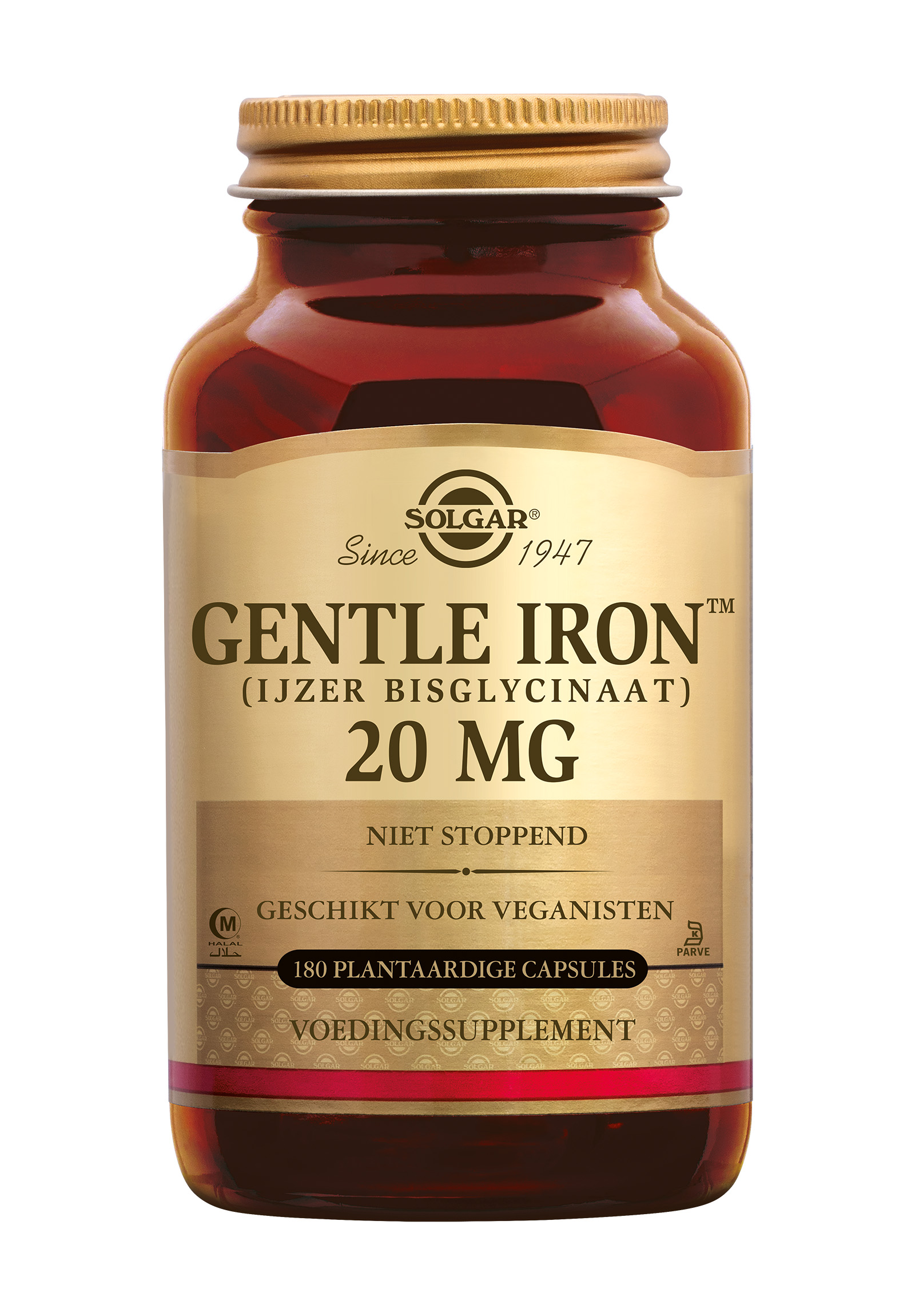 Solgar Gentle Iron 20 mg (180 stuks)