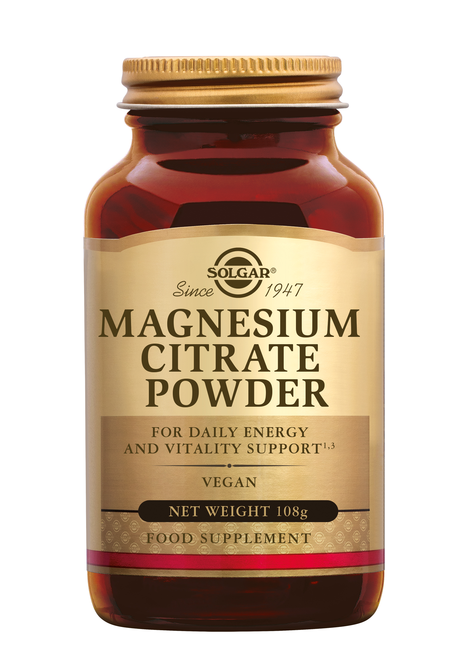 Solgar Magnesium Citrate Powder (108 stuks)
