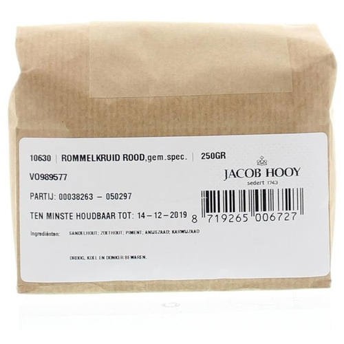 HOOY ROMMELKRUID ROOD 250GR