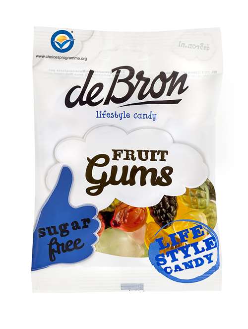 BRON SV FRUIT GUMS 100GR