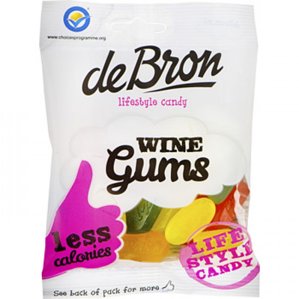 BRON SV WINE GUMS 100GR