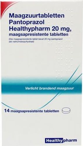 HEALTHY MAAGZUURREMMER20MG UAD 14TB