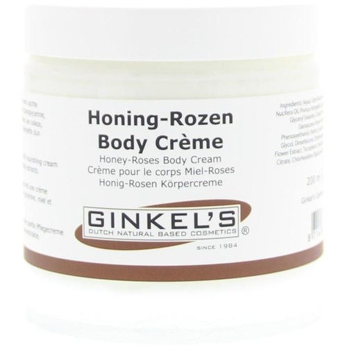 GINKEL BODYCREME HONING ROZEN 200ML