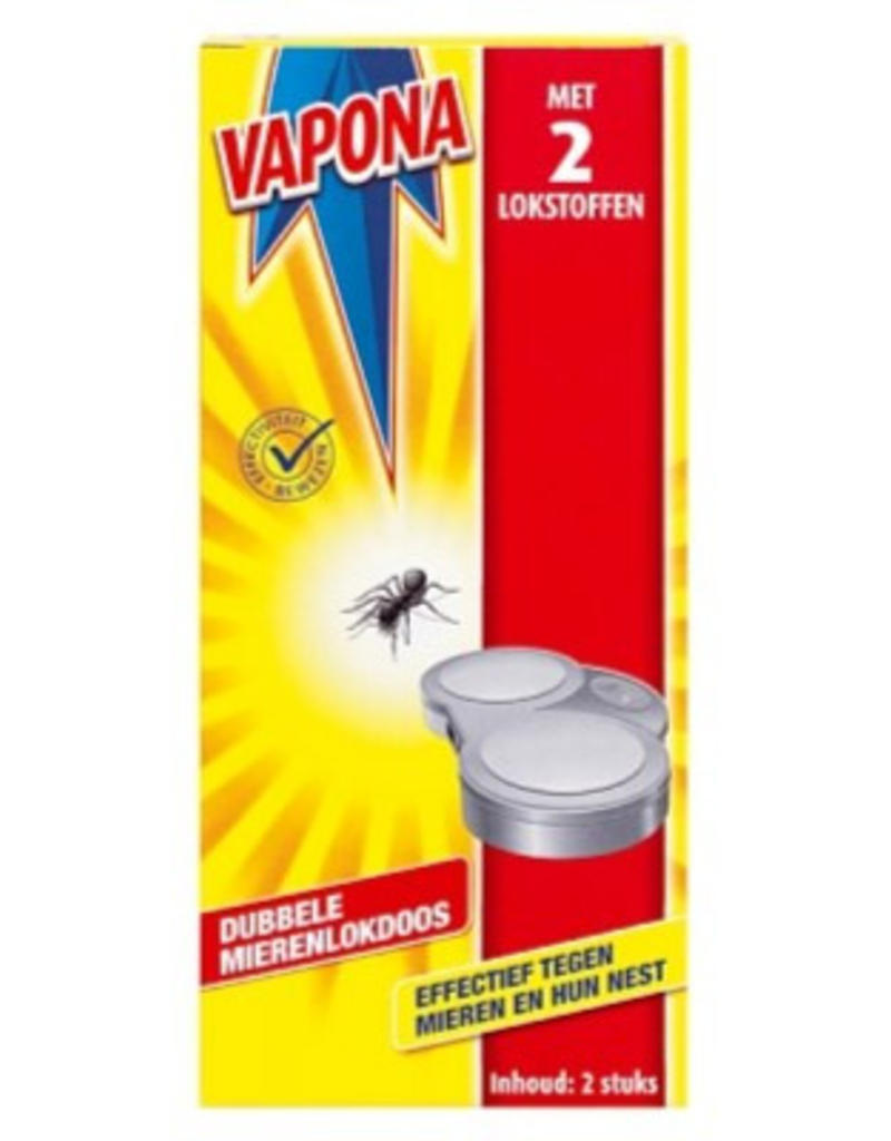 VAPONA MIERENLOKDOOS DUBBEL 2ST