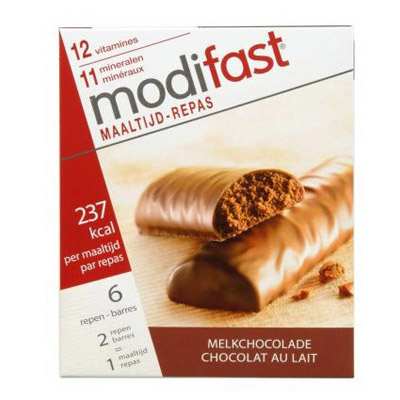 MODIFAST LUNCHREEP CHOCOLADE 6ST