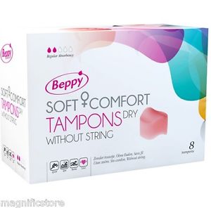 BEPPY SOFT COMFORT TAMPONS DRY 8ST