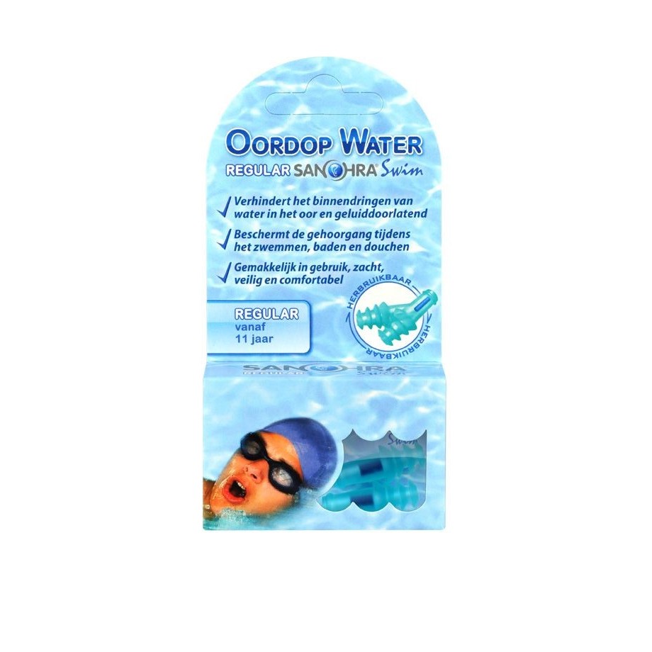 SANOHRA OORDOP WATER VOLWASSEN 2ST