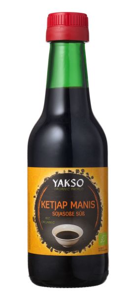 YAKSO KETJAP MANIS ZOET BIO 250ML