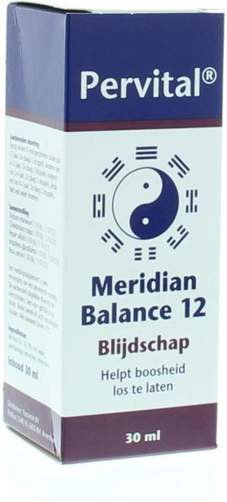 PERVITAL MERIDIAN BAL 12 BLIJ 30ML