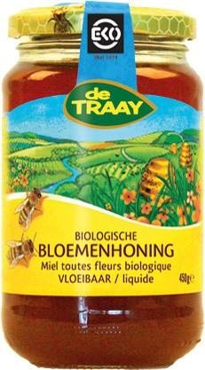 TRAAY HONING BLOEMEN- 450GR
