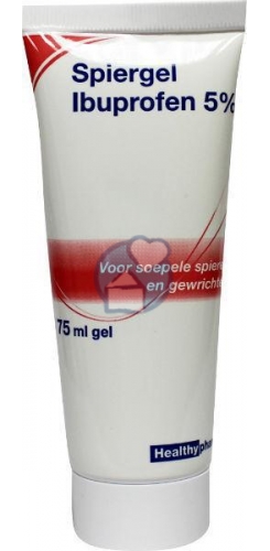 HEALTHY IBUPROFEN GEL 5% TUBE 75ML