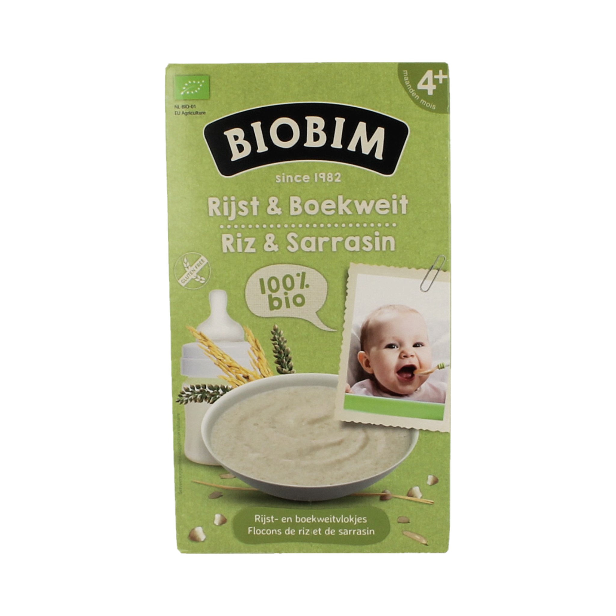 BIOBIM RIJST & BOEKWEIT 4+ 200 GRAM