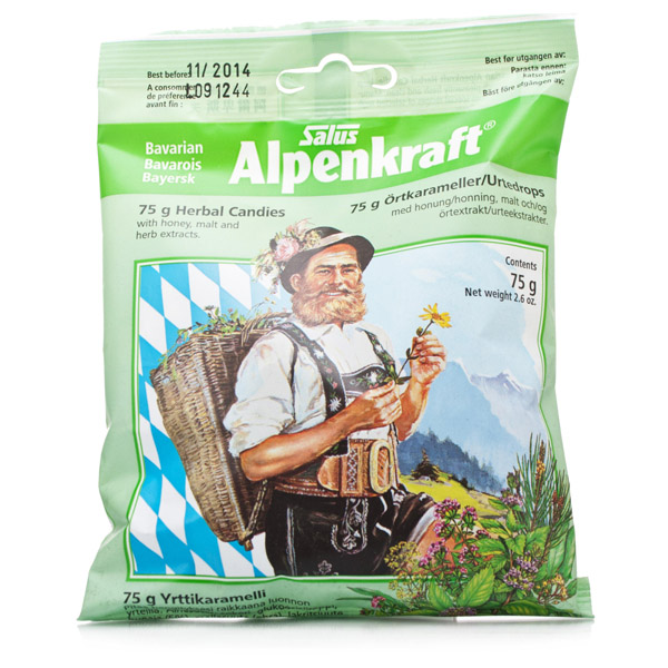 SALUS ALPENKRAFT BONBONS 75GR